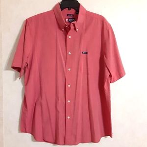 XL CHAPS EASY CARE BUTTON FRONT SHIRT